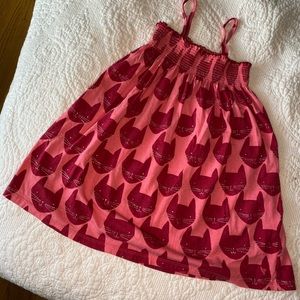 Toddler Pink Chicken Cat Dress size 3Y